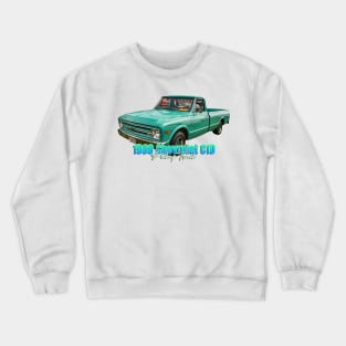 1968 Chevrolet C10  Pickup Truck Crewneck Sweatshirt